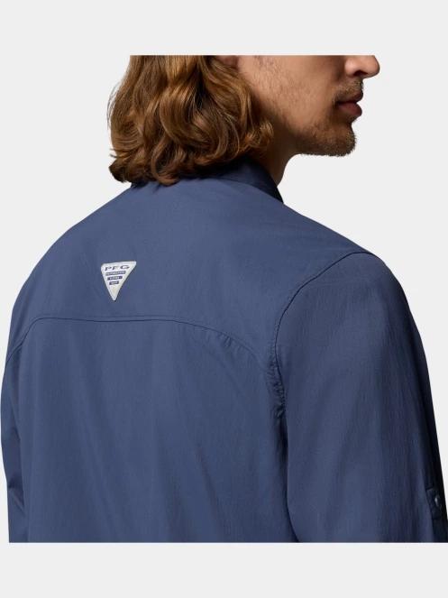 camasa cu maneci lungi pt. barbati Columbia Wild Cast Long Sleeve Shirt albastru inchis 10