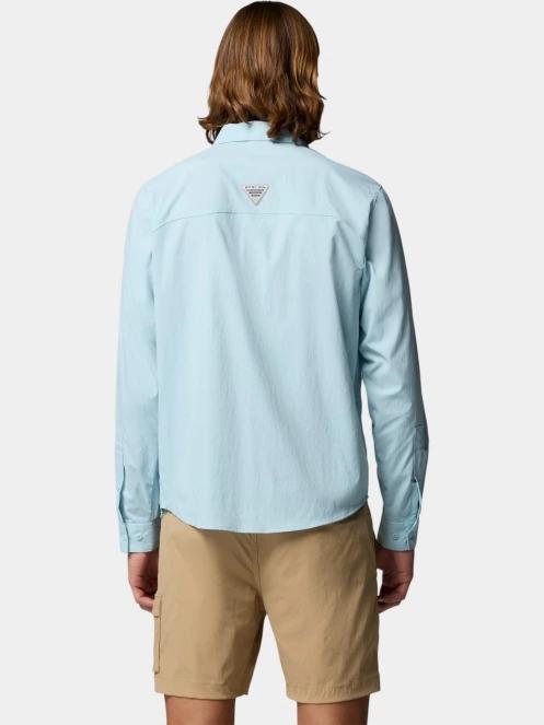 camasa cu maneci lungi pt. barbati Columbia Wild Cast Long Sleeve Shirt albastru deschis 4
