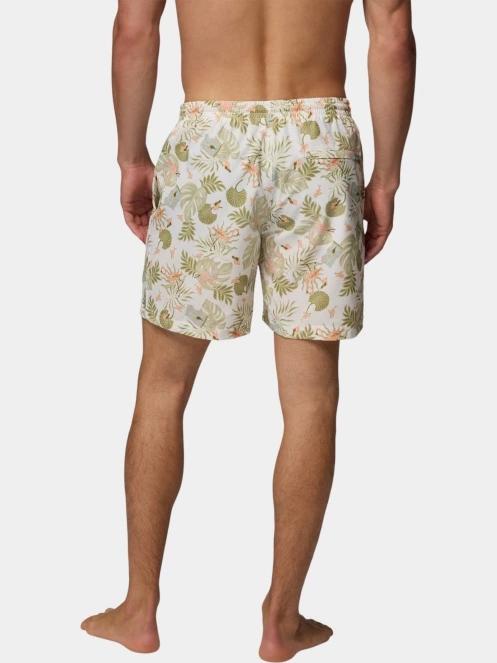 sorturi de baie pentru barbati pt. barbati Columbia PFG Rambler Printed Water Short verde 4