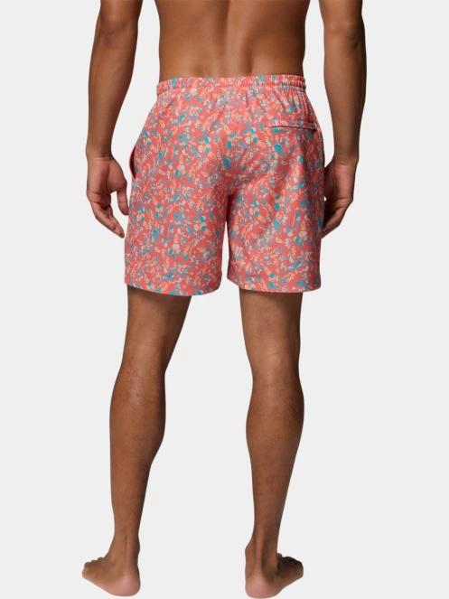 sorturi de baie pentru barbati pt. barbati Columbia PFG Rambler Printed Water Short roz 4