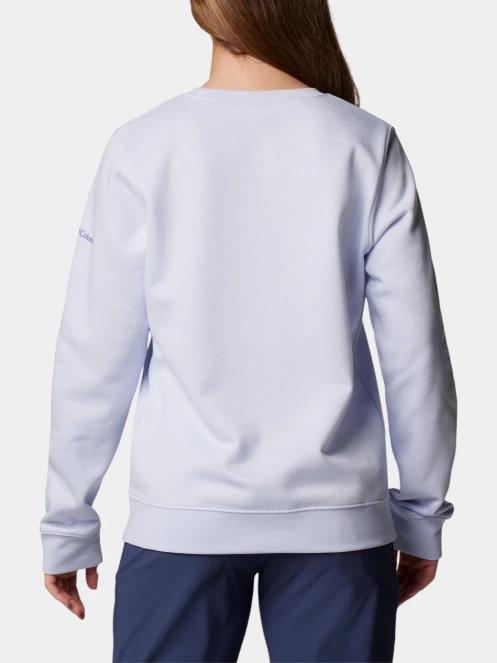 pulover pt. femei Columbia Beaumount Graphic Crew albastru 4