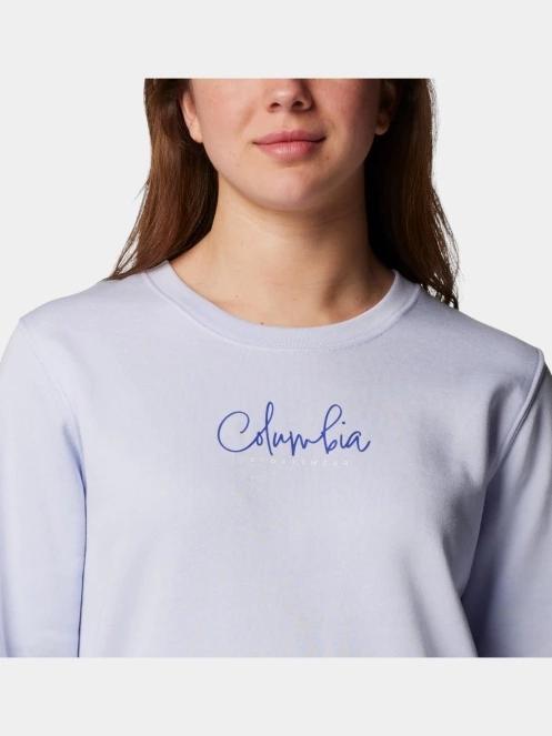 pulover pt. femei Columbia Beaumount Graphic Crew albastru 6