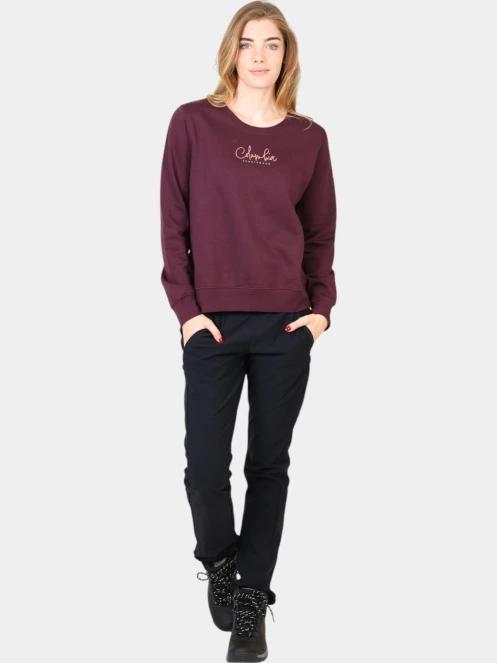 pulover pt. femei Columbia Beaumount Graphic Crew rosu 6