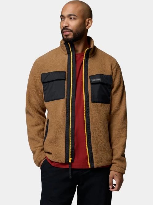 pulover polar pt. barbati Columbia Juniper Peak Full Zip Fleece oliv 5