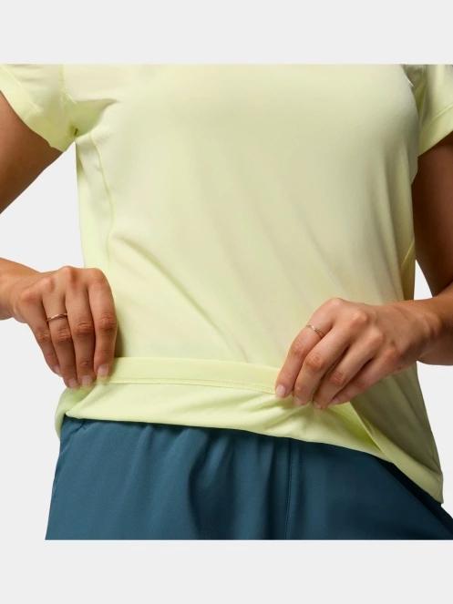 tricou pentru sport, cu maneci scurte pt. femei Columbia Zero Rules Light Short Sleeve Crew galben 6