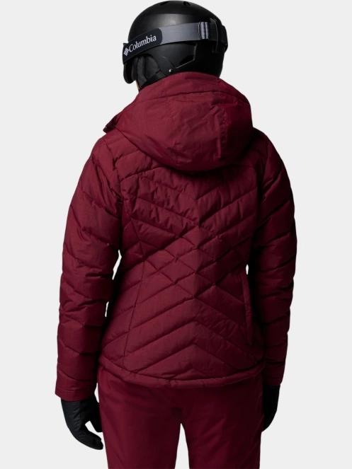 jacheta de iarna pt. femei Columbia Lay D Down V Jacket rosu 4