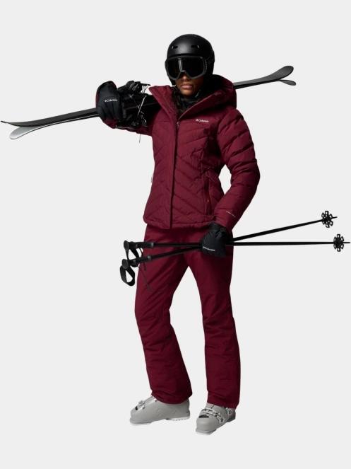 jacheta de iarna pt. femei Columbia Lay D Down V Jacket rosu 5