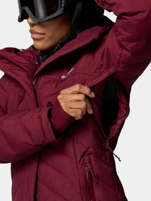 jacheta de iarna pt. femei Columbia Lay D Down V Jacket rosu 8
