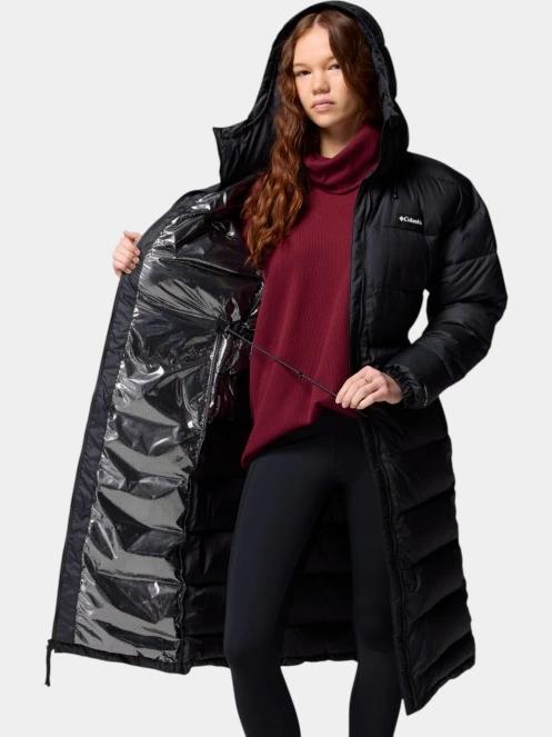 jacheta de iarna pt. femei Columbia Pike Lake  III Long Jacket negru 6