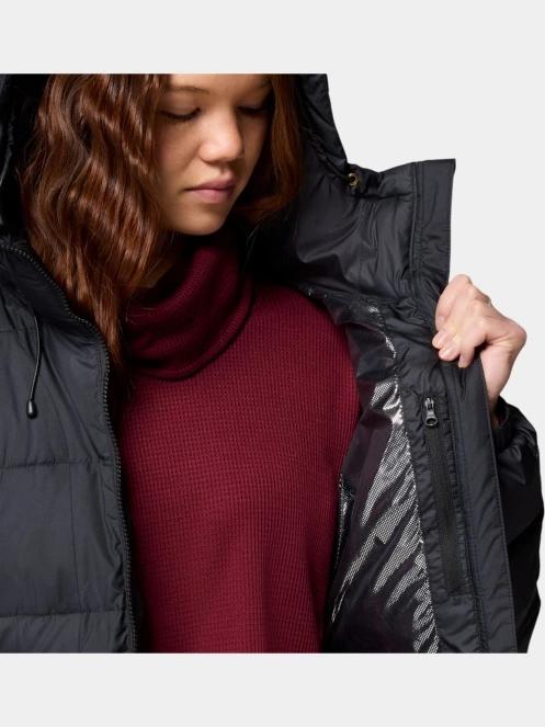 jacheta de iarna pt. femei Columbia Pike Lake  III Long Jacket negru 7