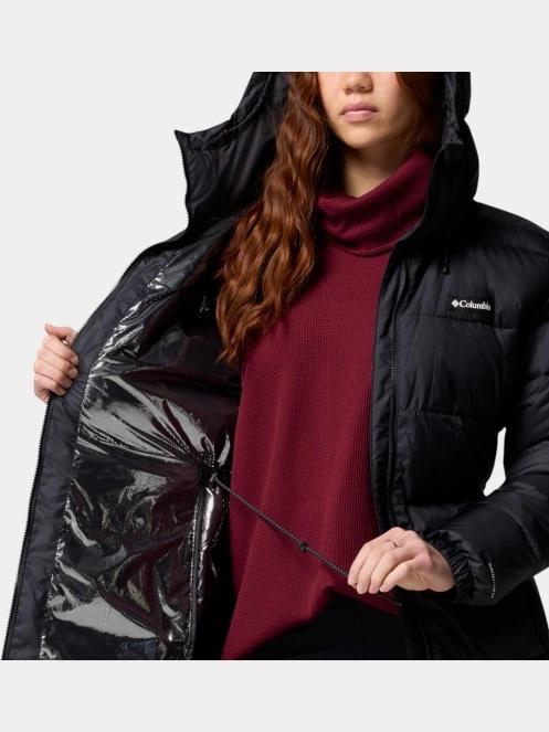 jacheta de iarna pt. femei Columbia Pike Lake  III Long Jacket negru 8