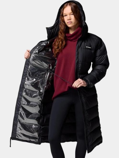 jacheta de iarna pt. femei Columbia Pike Lake  III Long Jacket negru 6