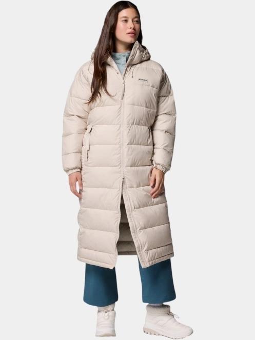 jacheta de iarna pt. femei Columbia Pike Lake  III Long Jacket nisip 5