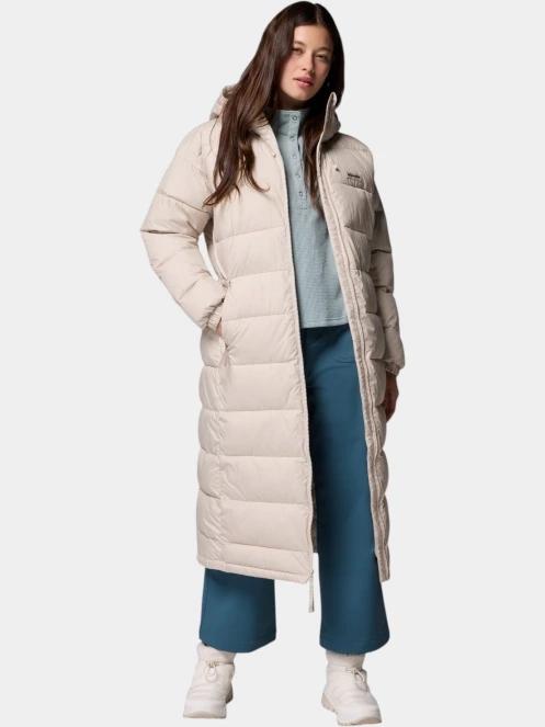 jacheta de iarna pt. femei Columbia Pike Lake  III Long Jacket nisip 6