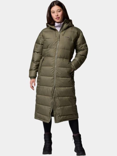 jacheta de iarna pt. femei Columbia Pike Lake  III Long Jacket verde 5