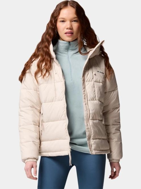 jacheta de iarna pt. femei Columbia Pike Lake III Hooded Jacket nisip 5