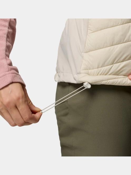 vesta pt. femei Columbia Powder Pass III Hybrid Vest nisip 7