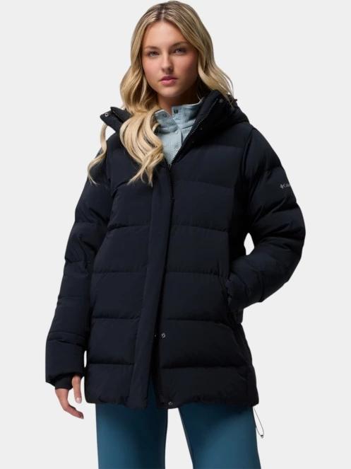 jacheta de puf pt. femei Columbia Amaze Puff Mid Hooded Jacket negru 2