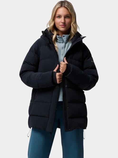 jacheta de puf pt. femei Columbia Amaze Puff Mid Hooded Jacket negru 5