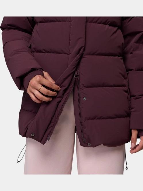 jacheta de puf pt. femei Columbia Amaze Puff Mid Hooded Jacket bordo 11