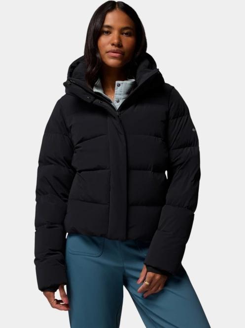 jacheta de iarna pt. femei Columbia Amaze Puff Hooded Jacket negru 2