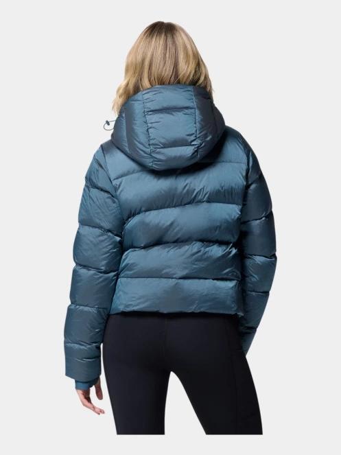 jacheta de iarna pt. femei Columbia Amaze Puff Hooded Jacket albastru 4