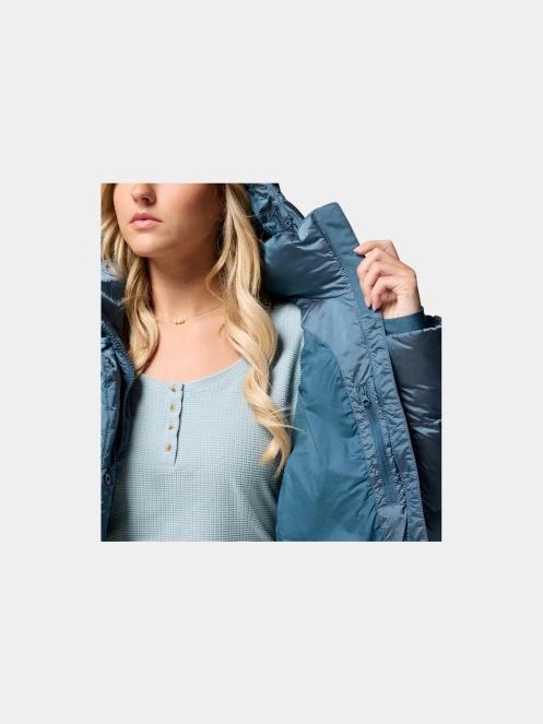 jacheta de iarna pt. femei Columbia Amaze Puff Hooded Jacket albastru 8