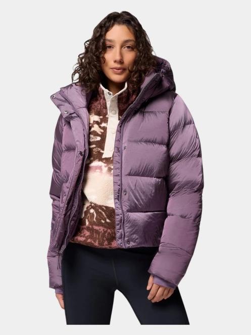 jacheta de iarna pt. femei Columbia Amaze Puff Hooded Jacket roz 5