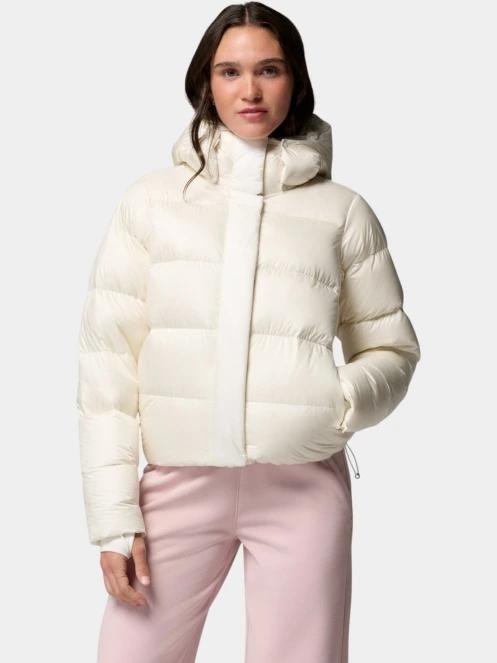 jacheta de puf pt. femei Columbia Amaze Puff Hooded Jacket nisip 2