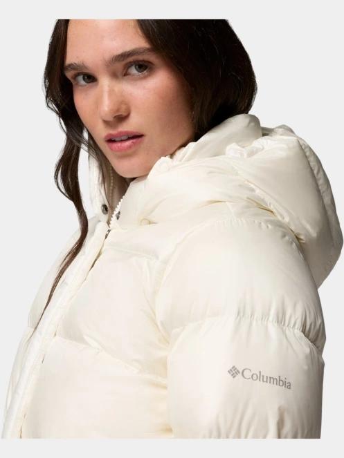 jacheta de puf pt. femei Columbia Amaze Puff Hooded Jacket nisip 12
