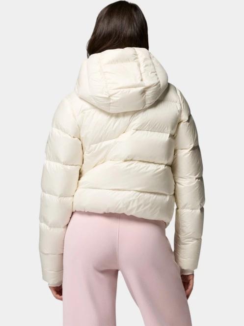 jacheta de puf pt. femei Columbia Amaze Puff Hooded Jacket nisip 4