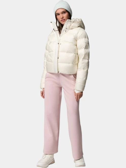 jacheta de puf pt. femei Columbia Amaze Puff Hooded Jacket nisip 5