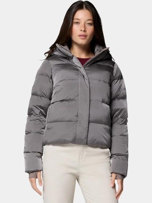 jacheta de puf pt. femei Columbia Amaze Puff Hooded Jacket maro 2