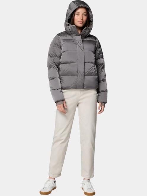jacheta de puf pt. femei Columbia Amaze Puff Hooded Jacket maro 5