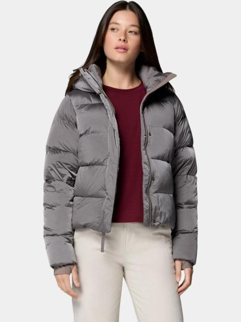 jacheta de puf pt. femei Columbia Amaze Puff Hooded Jacket maro 6