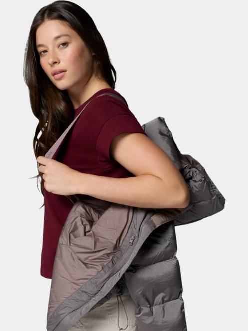 jacheta de puf pt. femei Columbia Amaze Puff Hooded Jacket maro 10