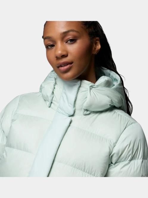 jacheta de puf pt. femei Columbia Amaze Puff Hooded Jacket verde deschis 11