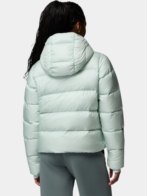 jacheta de puf pt. femei Columbia Amaze Puff Hooded Jacket verde deschis 4