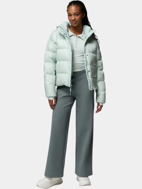 jacheta de puf pt. femei Columbia Amaze Puff Hooded Jacket verde deschis 5