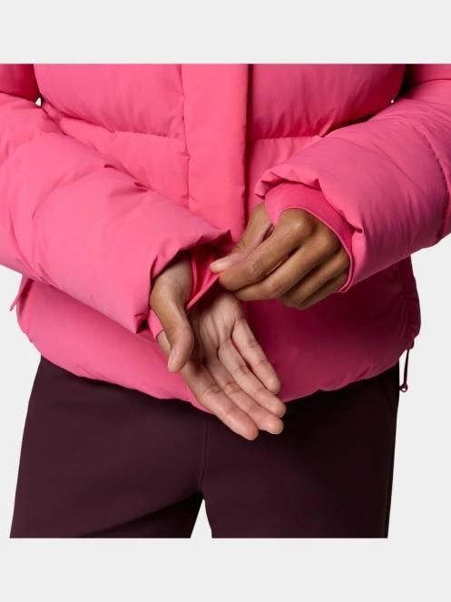 jacheta de puf pt. femei Columbia Amaze Puff Hooded Jacket magenta 11