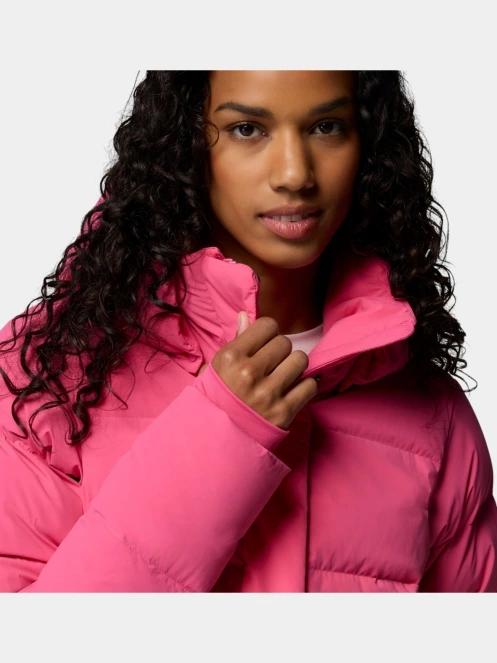jacheta de puf pt. femei Columbia Amaze Puff Hooded Jacket magenta 13