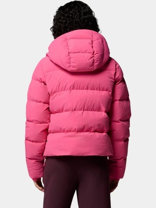 jacheta de puf pt. femei Columbia Amaze Puff Hooded Jacket magenta 4