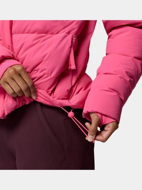 jacheta de puf pt. femei Columbia Amaze Puff Hooded Jacket magenta 9