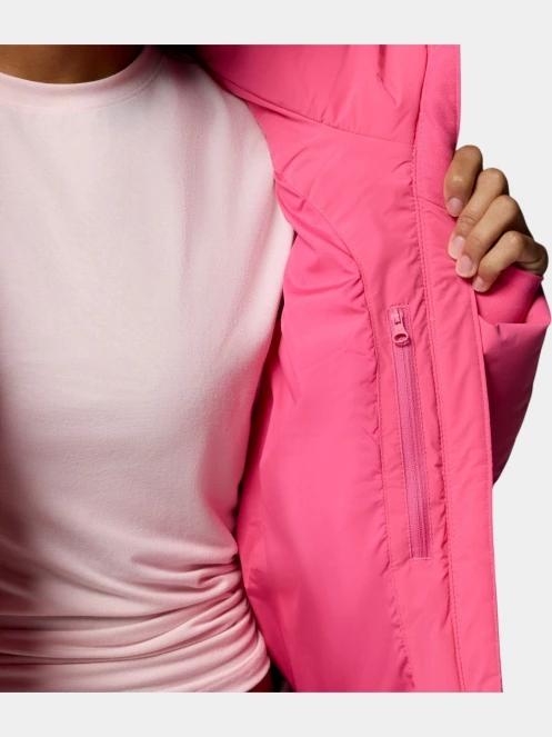 jacheta de puf pt. femei Columbia Amaze Puff Hooded Jacket magenta 10