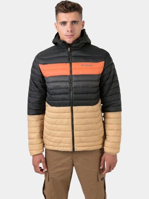 jacheta de primavara pt. barbati Columbia Powder Pass Hooded Jacket nisip 10