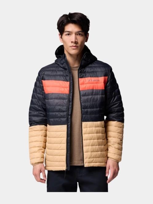 jacheta de primavara pt. barbati Columbia Powder Pass Hooded Jacket nisip 5