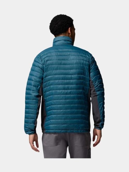 jacheta de primavara pt. barbati Columbia Powder Pass Hybrid Jacket albastru 4