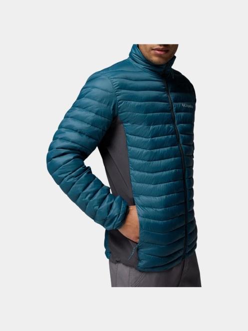 jacheta de primavara pt. barbati Columbia Powder Pass Hybrid Jacket albastru 8