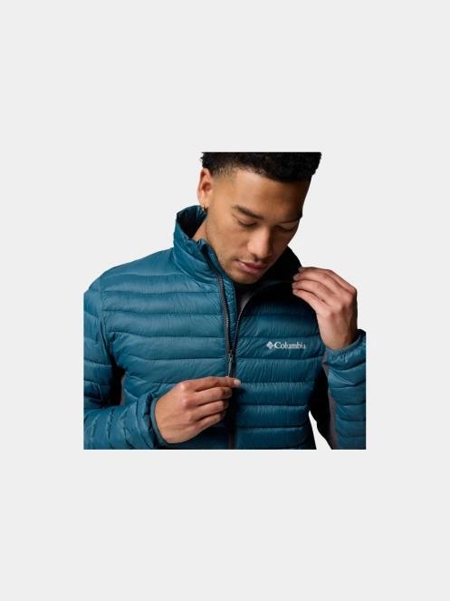 jacheta de primavara pt. barbati Columbia Powder Pass Hybrid Jacket albastru 10