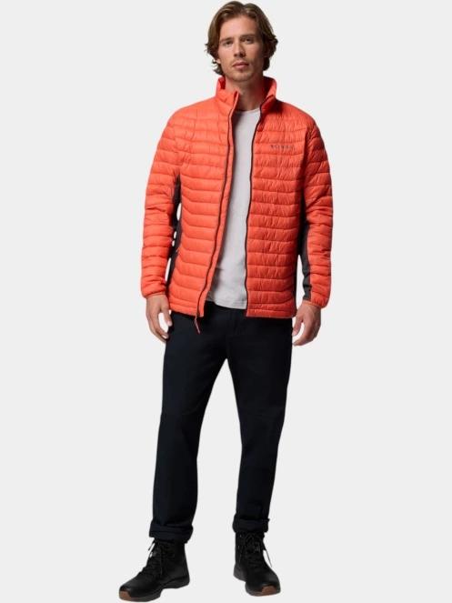 jacheta de primavara pt. barbati Columbia Powder Pass Hybrid Jacket portocaliu 6